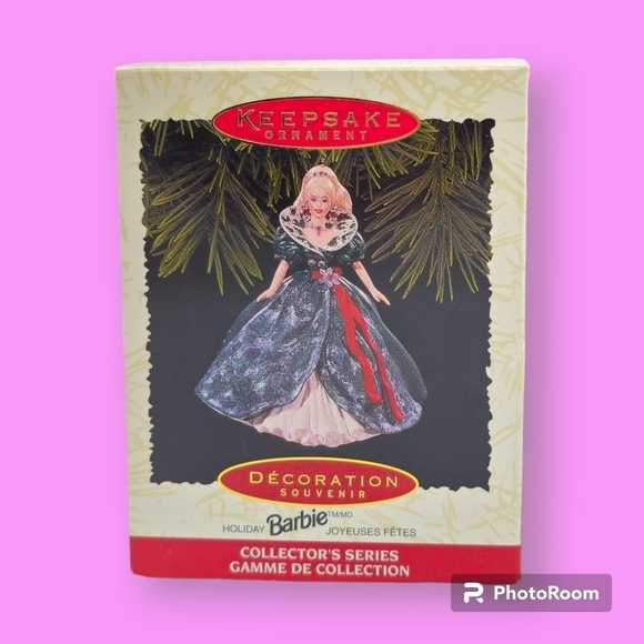 Hallmark 1995 Holiday Barbie Keepsake Ornament - Picture 1 of 6